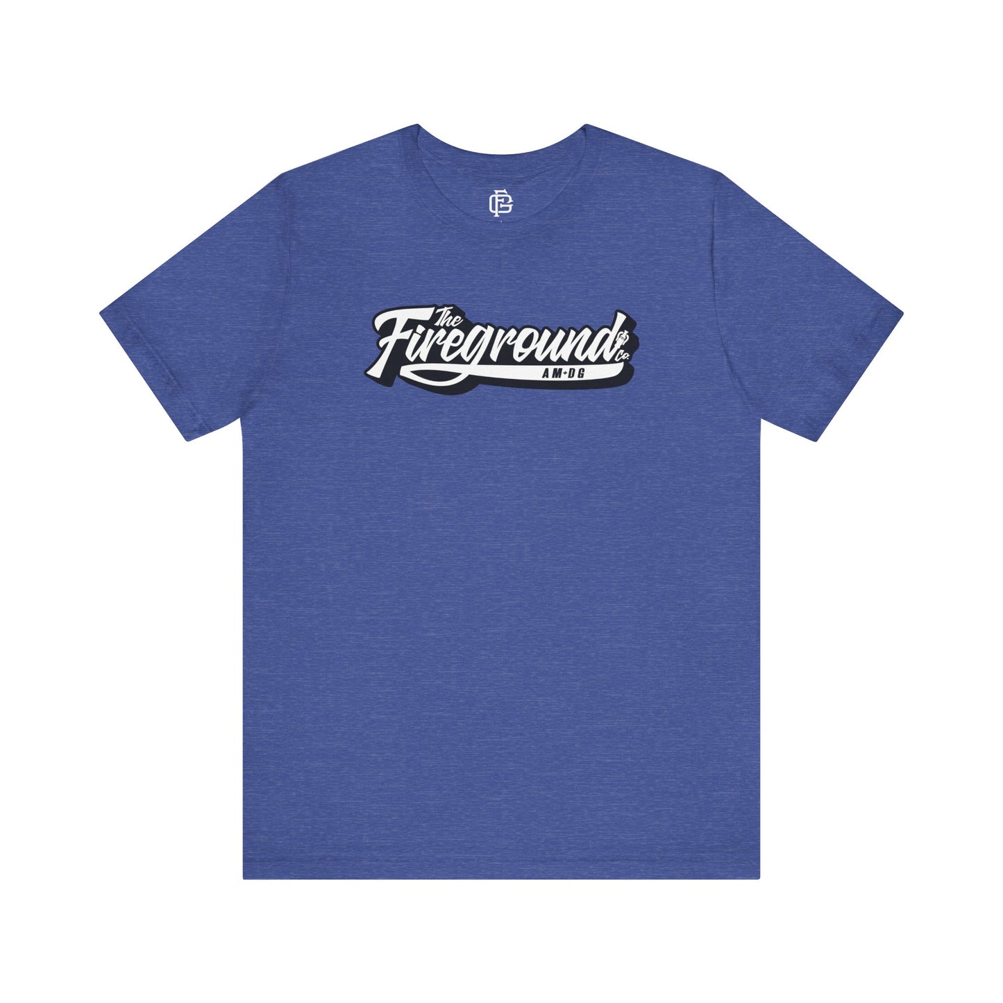 Fireground Freestyle Dark Background Short Sleeve Tee