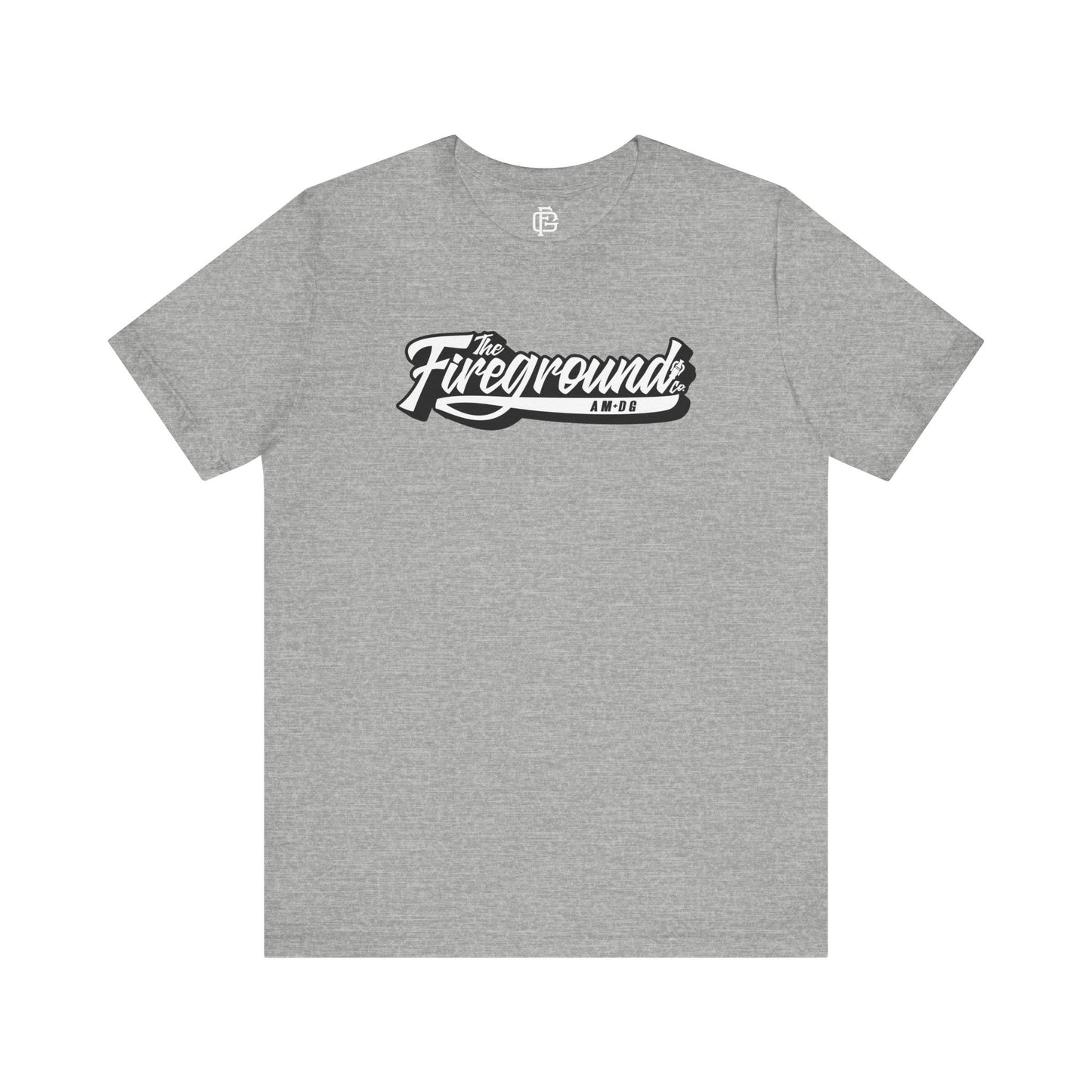 Fireground Freestyle Dark Background Short Sleeve Tee