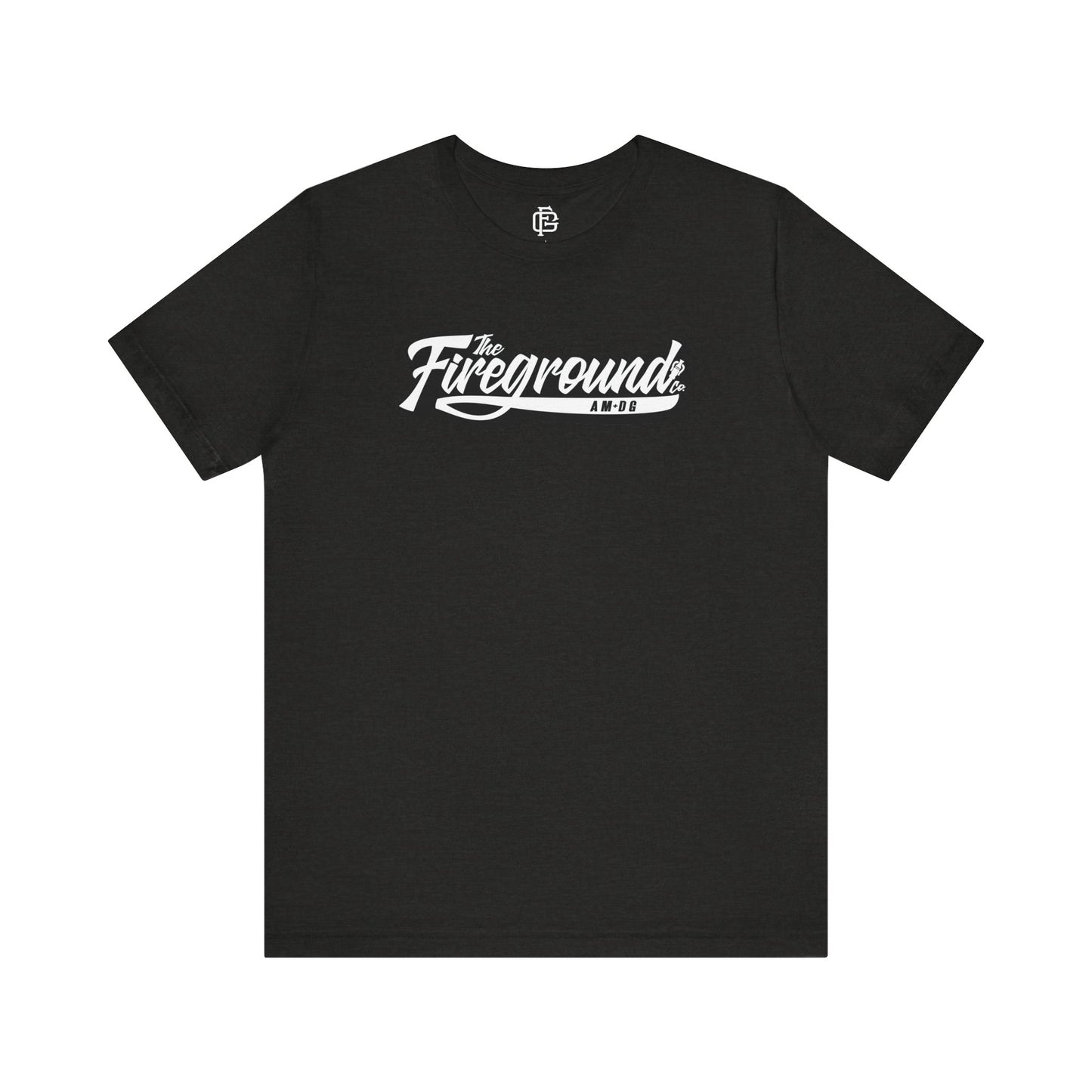 Fireground Freestyle Dark Background Short Sleeve Tee
