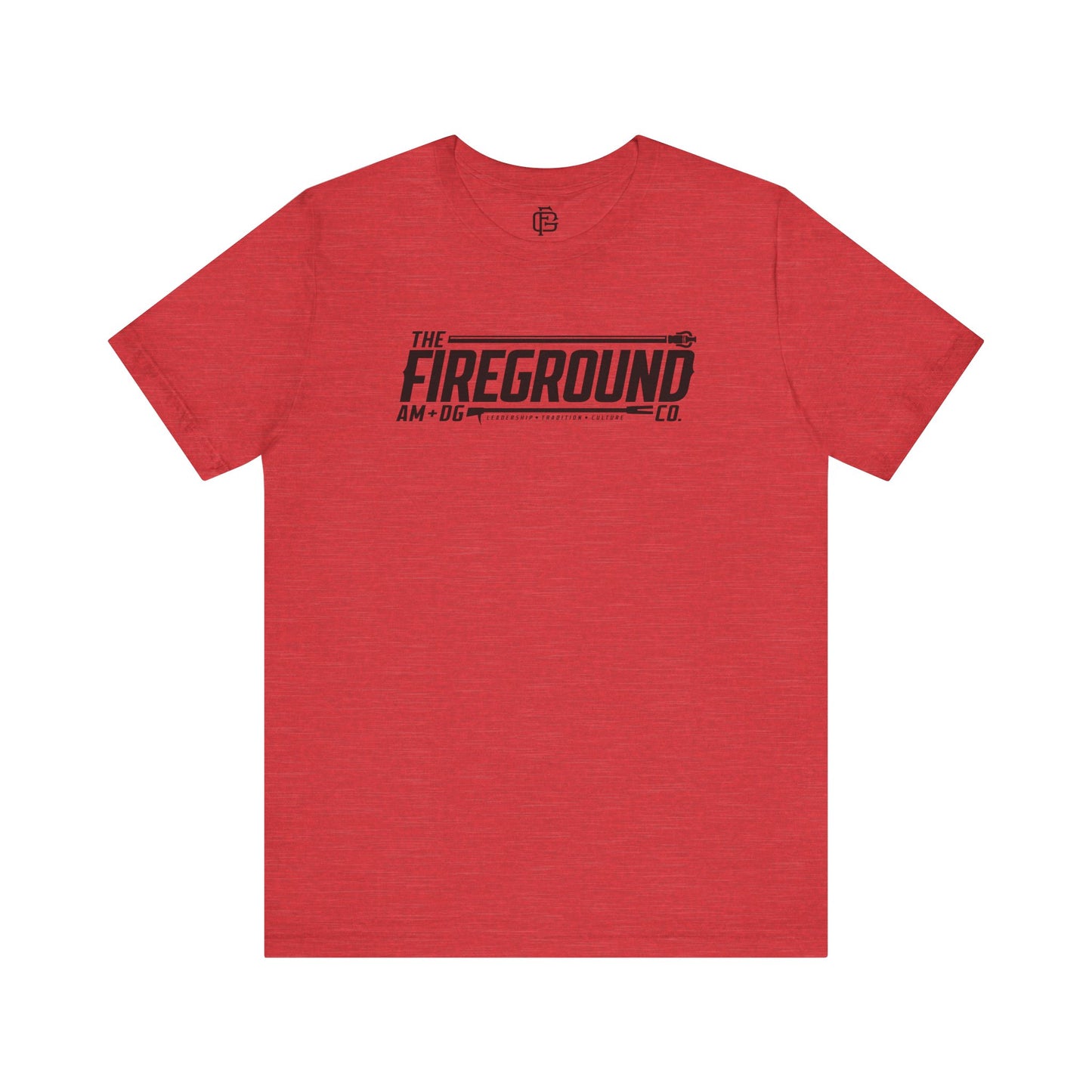 Fireground Banner Dark Short Sleeve Tee