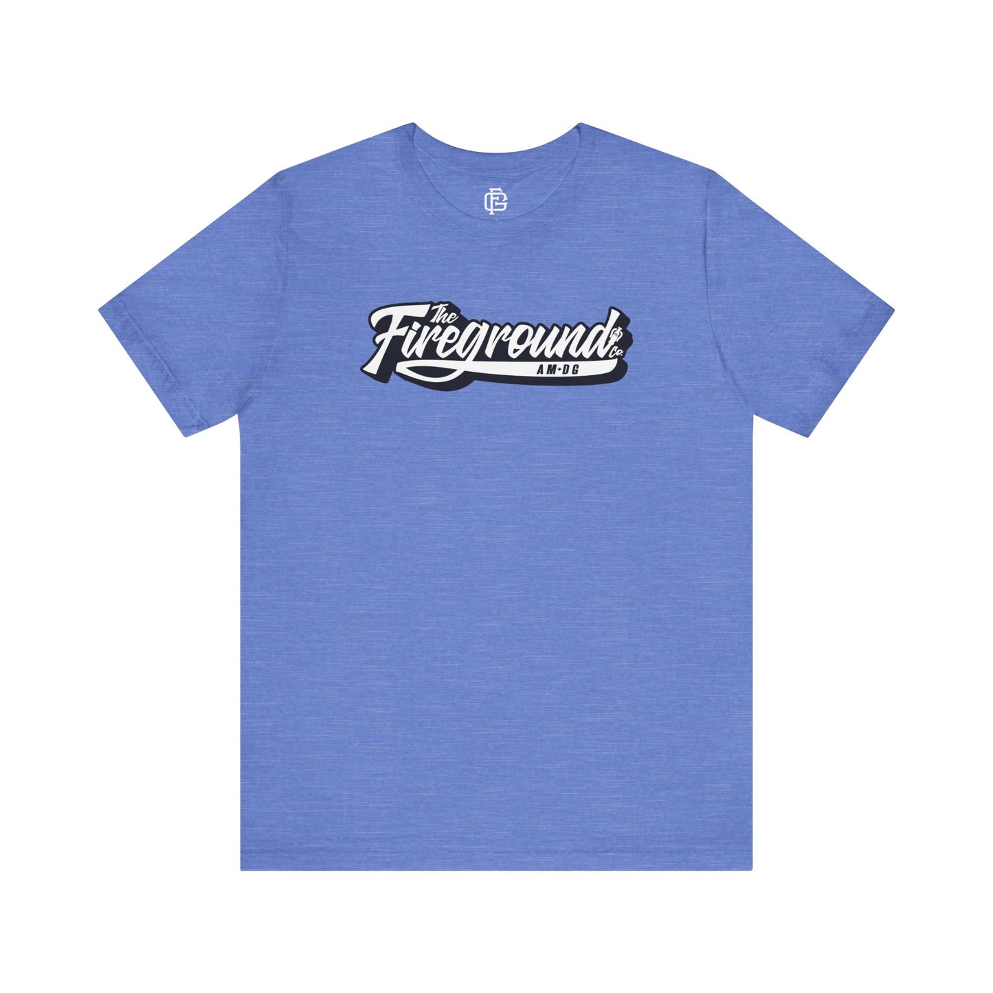 Fireground Freestyle Dark Background Short Sleeve Tee