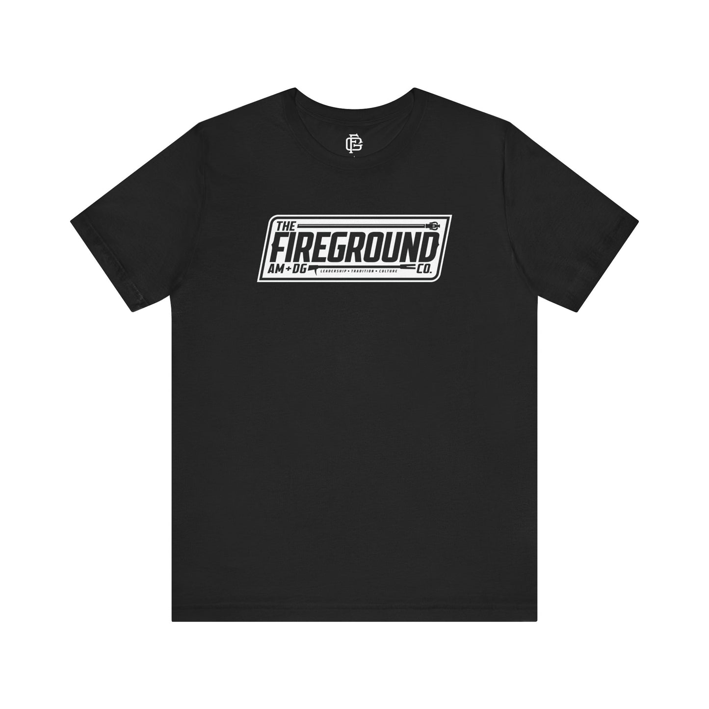 Fireground Banner Light Background Short Sleeve Tee