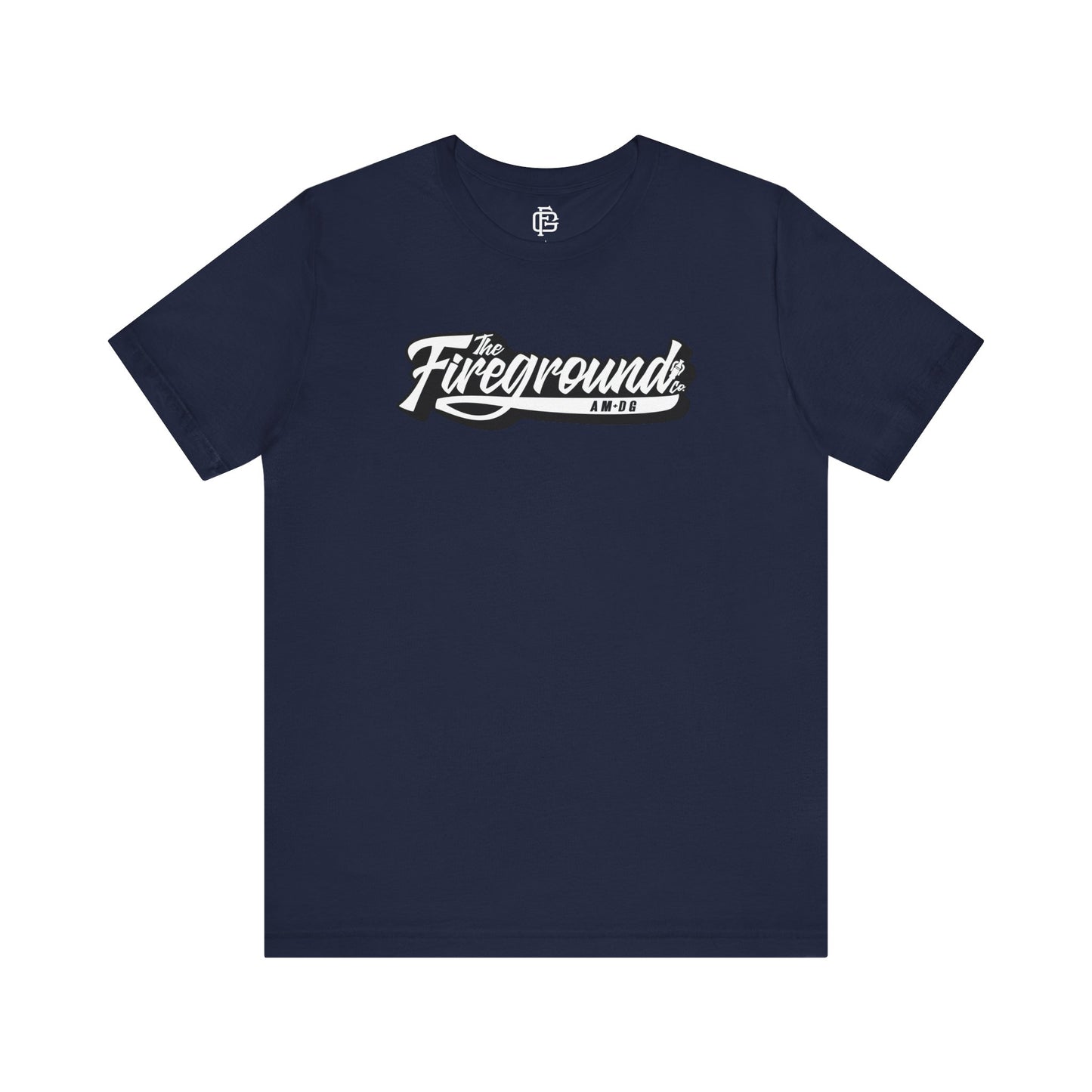 Fireground Freestyle Dark Background Short Sleeve Tee