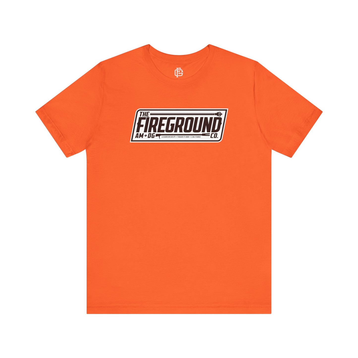 Fireground Banner Light Background Short Sleeve Tee
