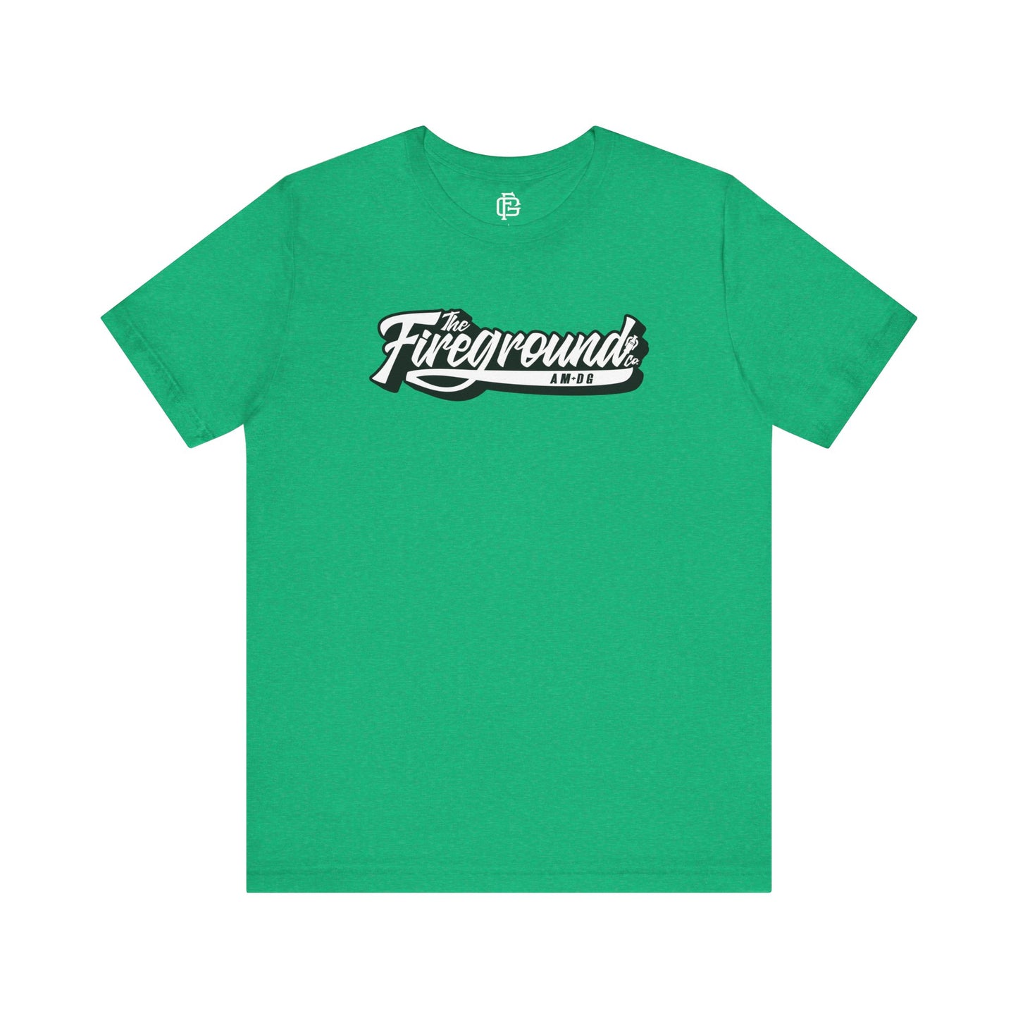 Fireground Freestyle Dark Background Short Sleeve Tee