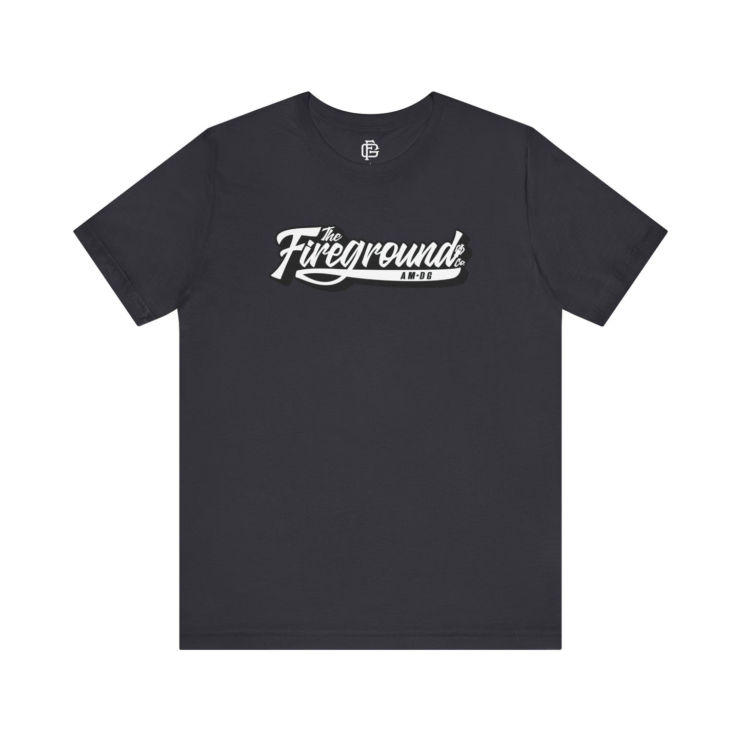 Fireground Freestyle Dark Background Short Sleeve Tee