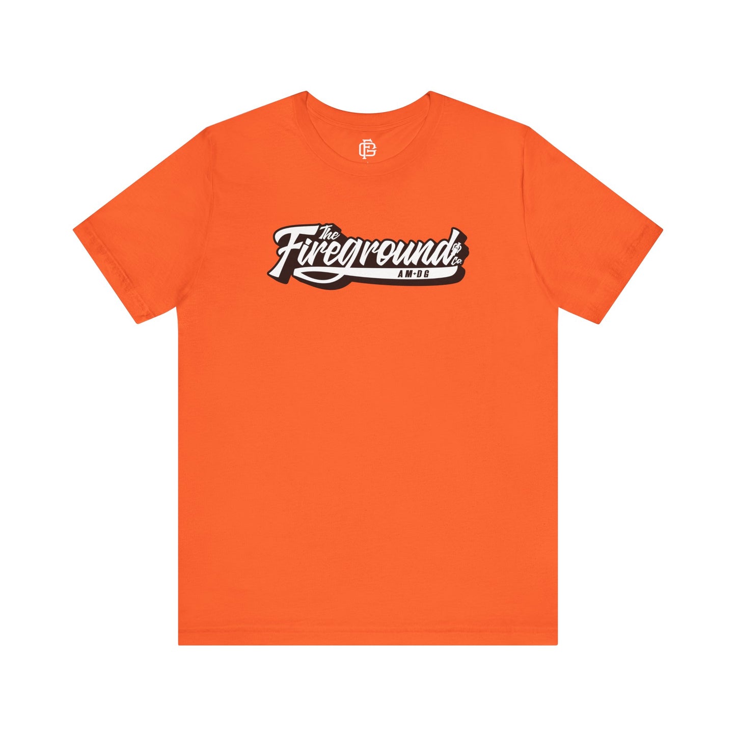 Fireground Freestyle Dark Background Short Sleeve Tee