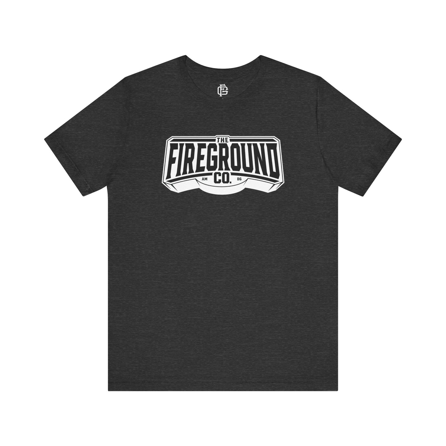Fireground Title Light Background Short Sleeve Tee