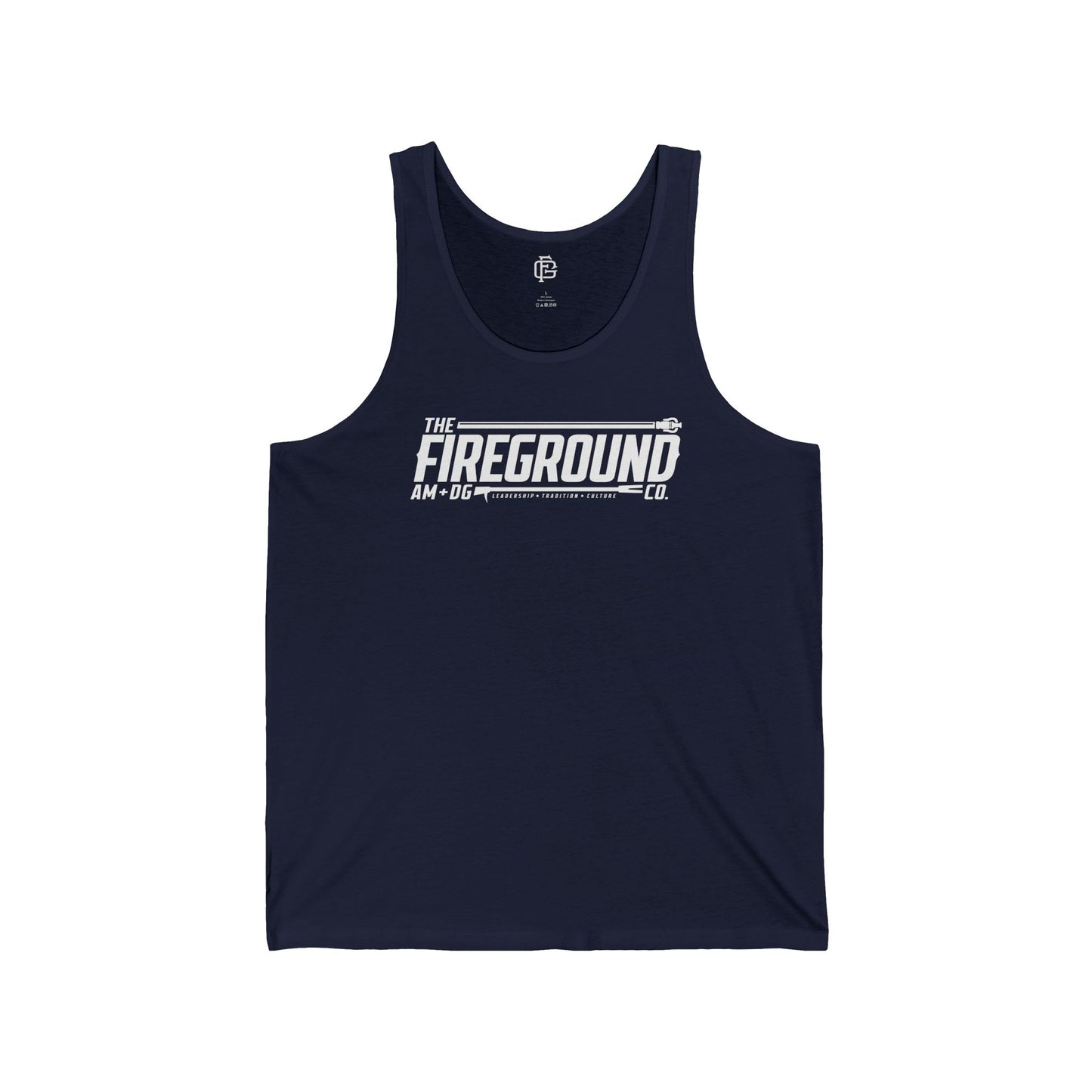 Fireground Banner Light Tank Top