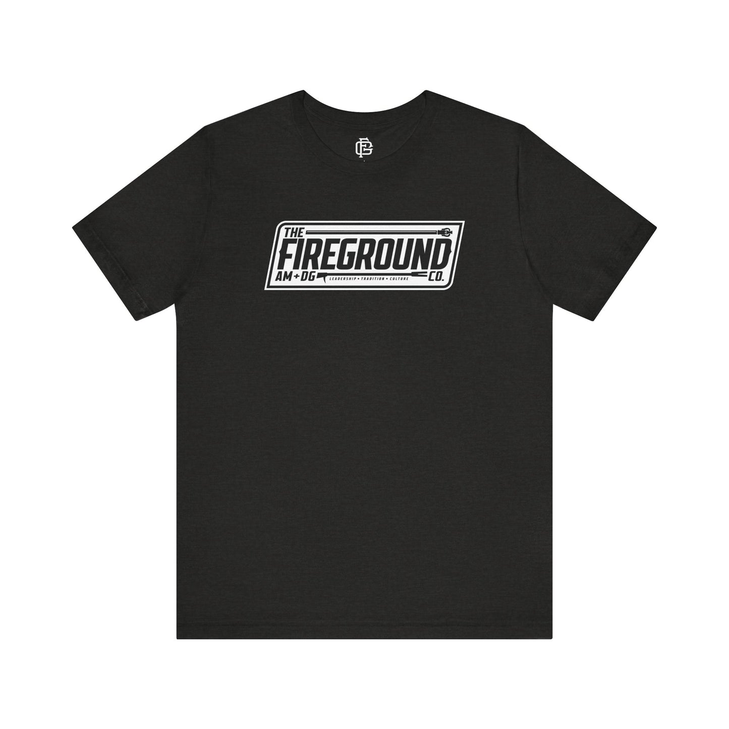 Fireground Banner Light Background Short Sleeve Tee