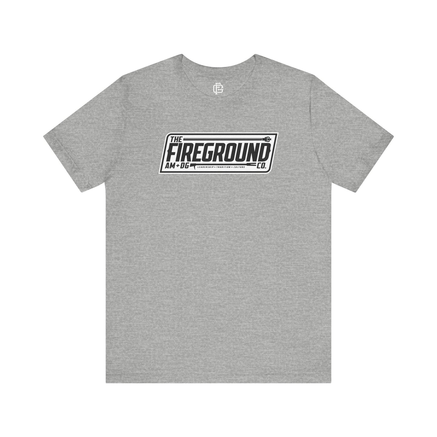 Fireground Banner Light Background Short Sleeve Tee