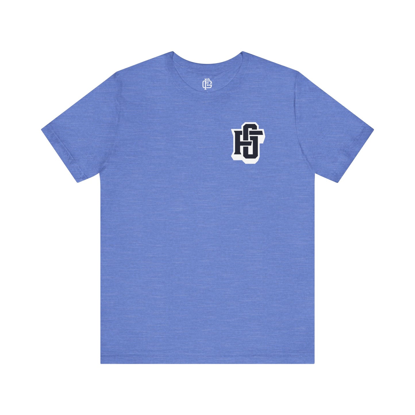 Fireground FG Alternate Monogram Light Background Short Sleeve Tee
