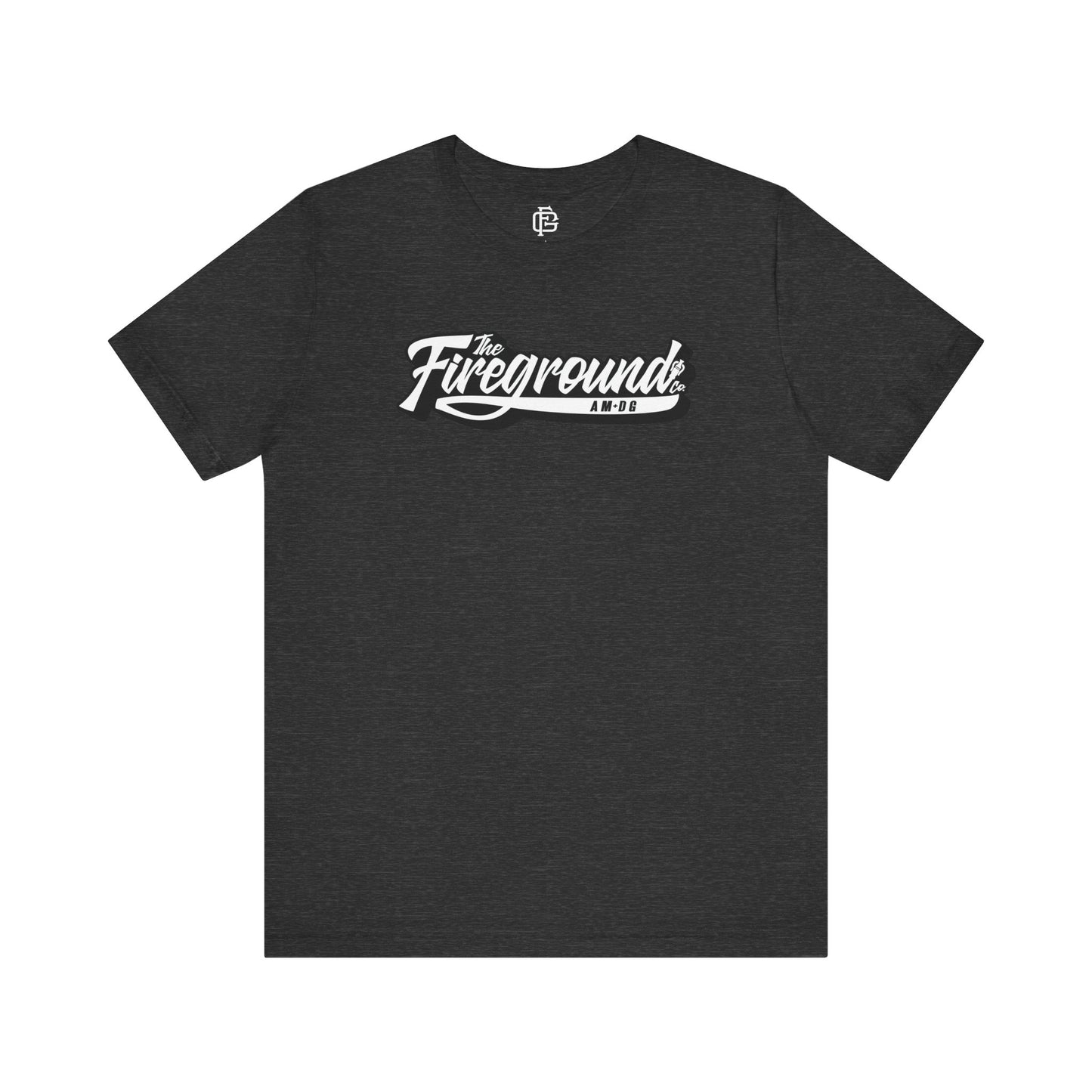 Fireground Freestyle Dark Background Short Sleeve Tee