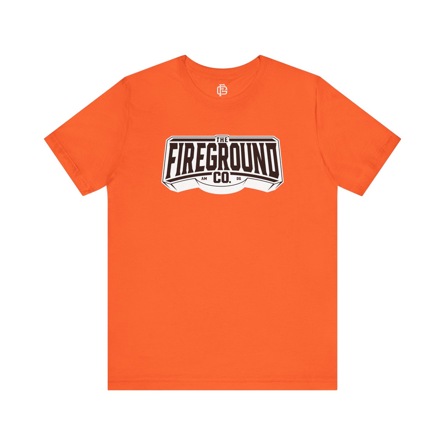 Fireground Title Light Background Short Sleeve Tee