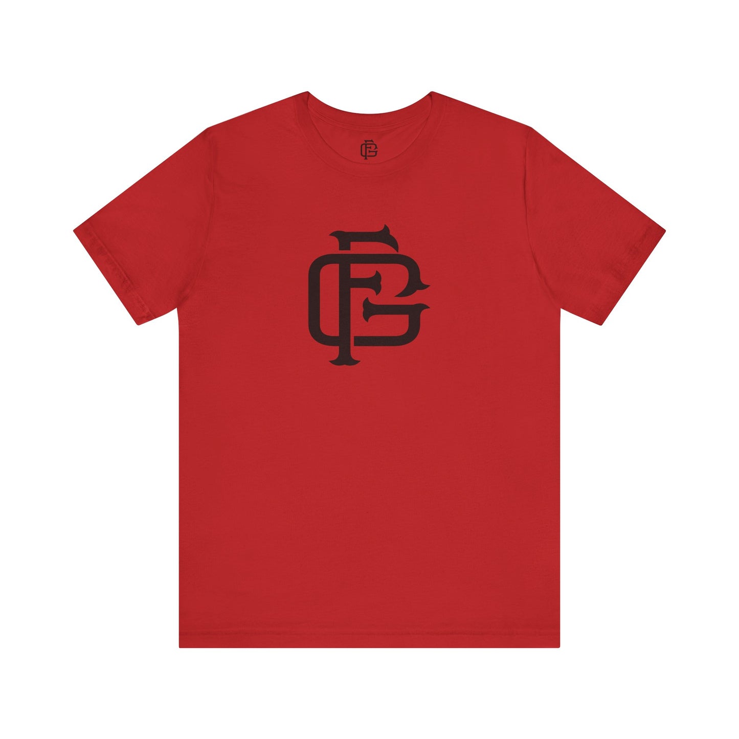 Fireground FG Monogram Center Dark Short Sleeve Tee