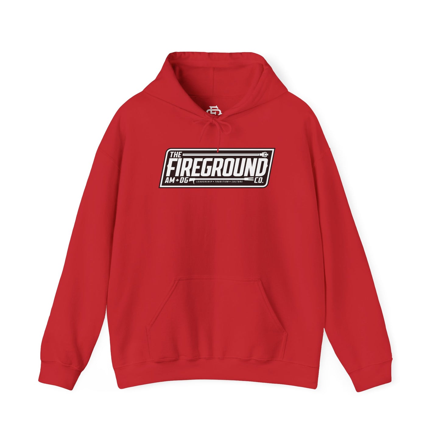 Fireground Banner Dark Background Hoodie