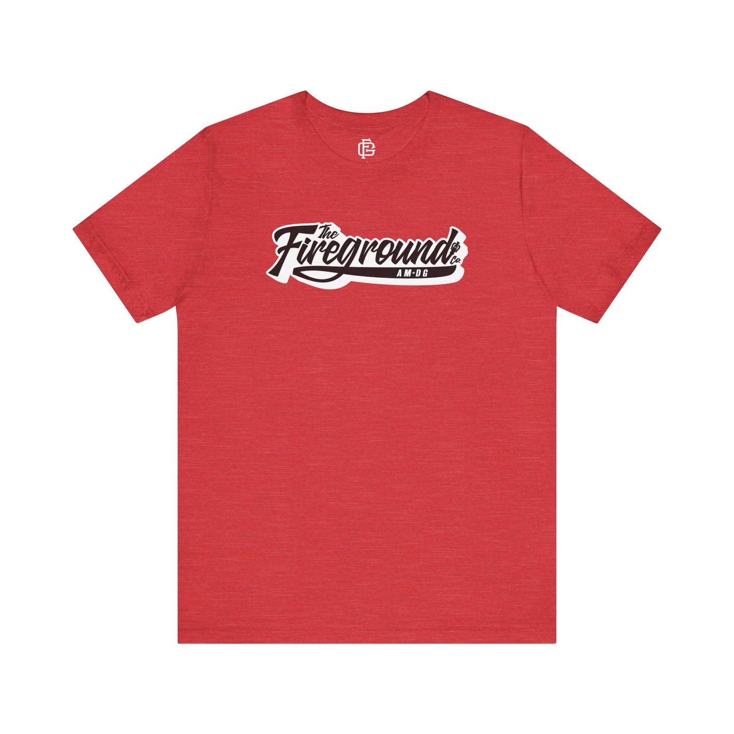 Fireground Freestyle Light Background Short Sleeve Tee