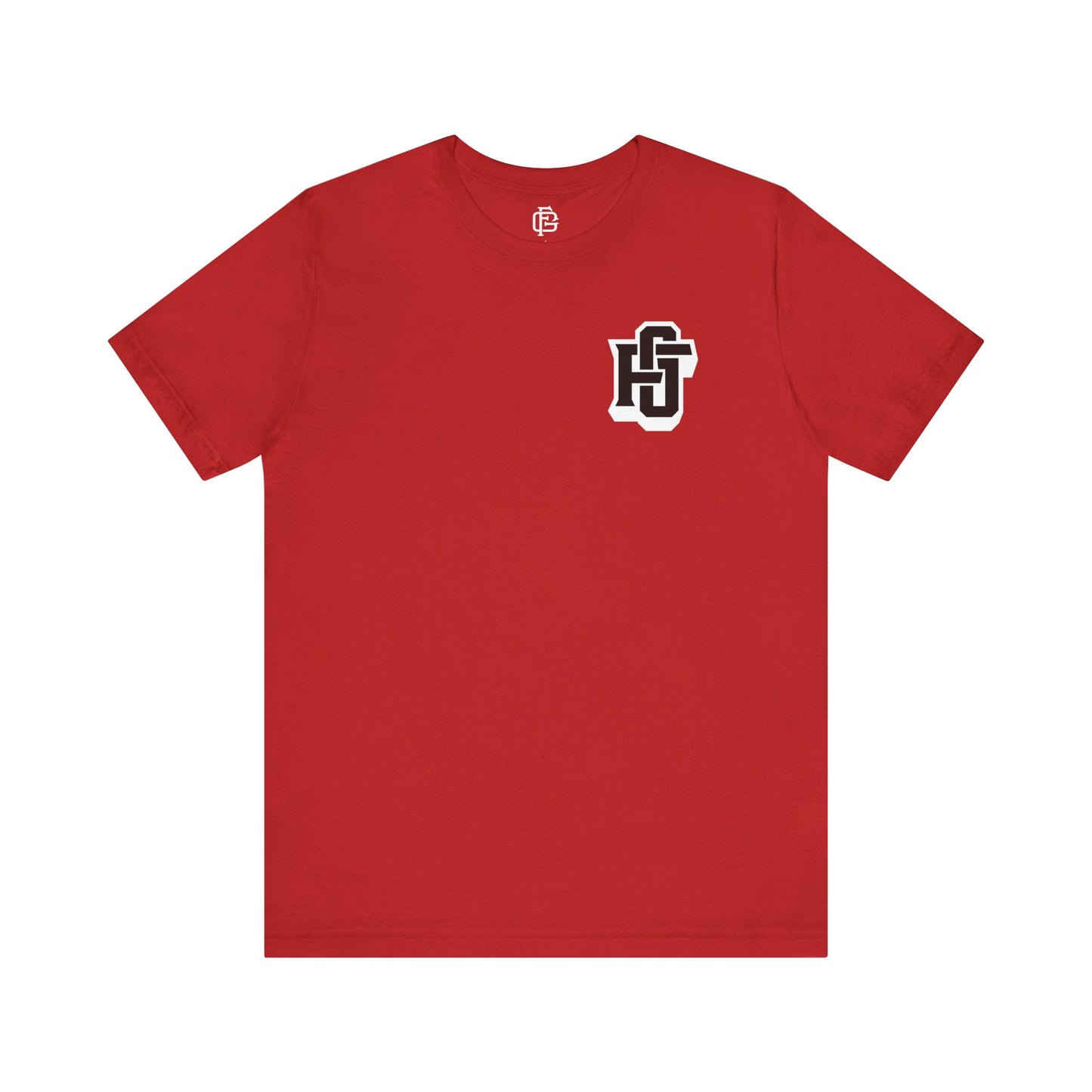 Fireground FG Alternate Monogram Light Background Short Sleeve Tee