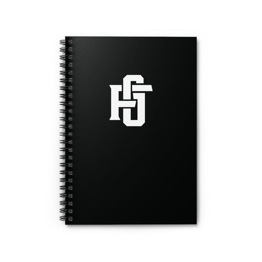 Fireground FG Alternate Monogram Spiral Notebook - Ruled Line