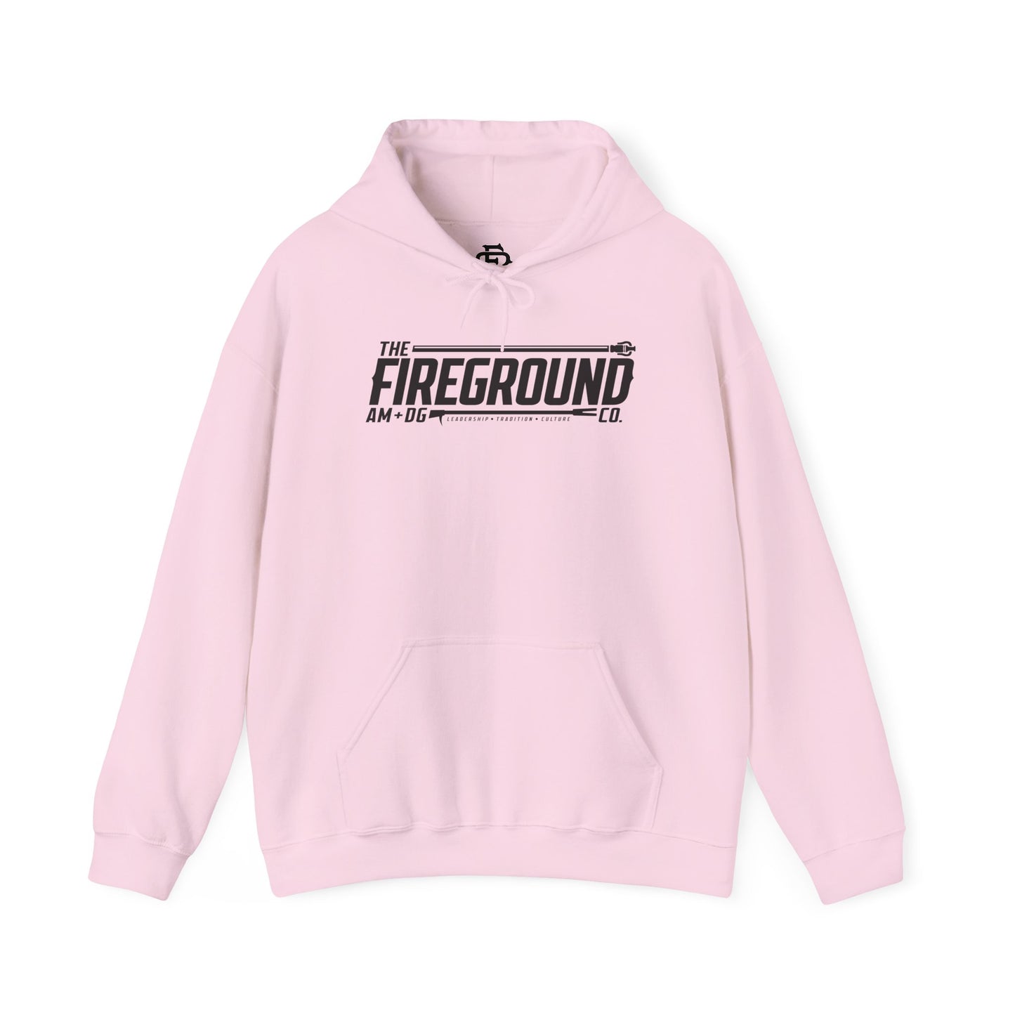 Fireground Banner Dark Hoodie