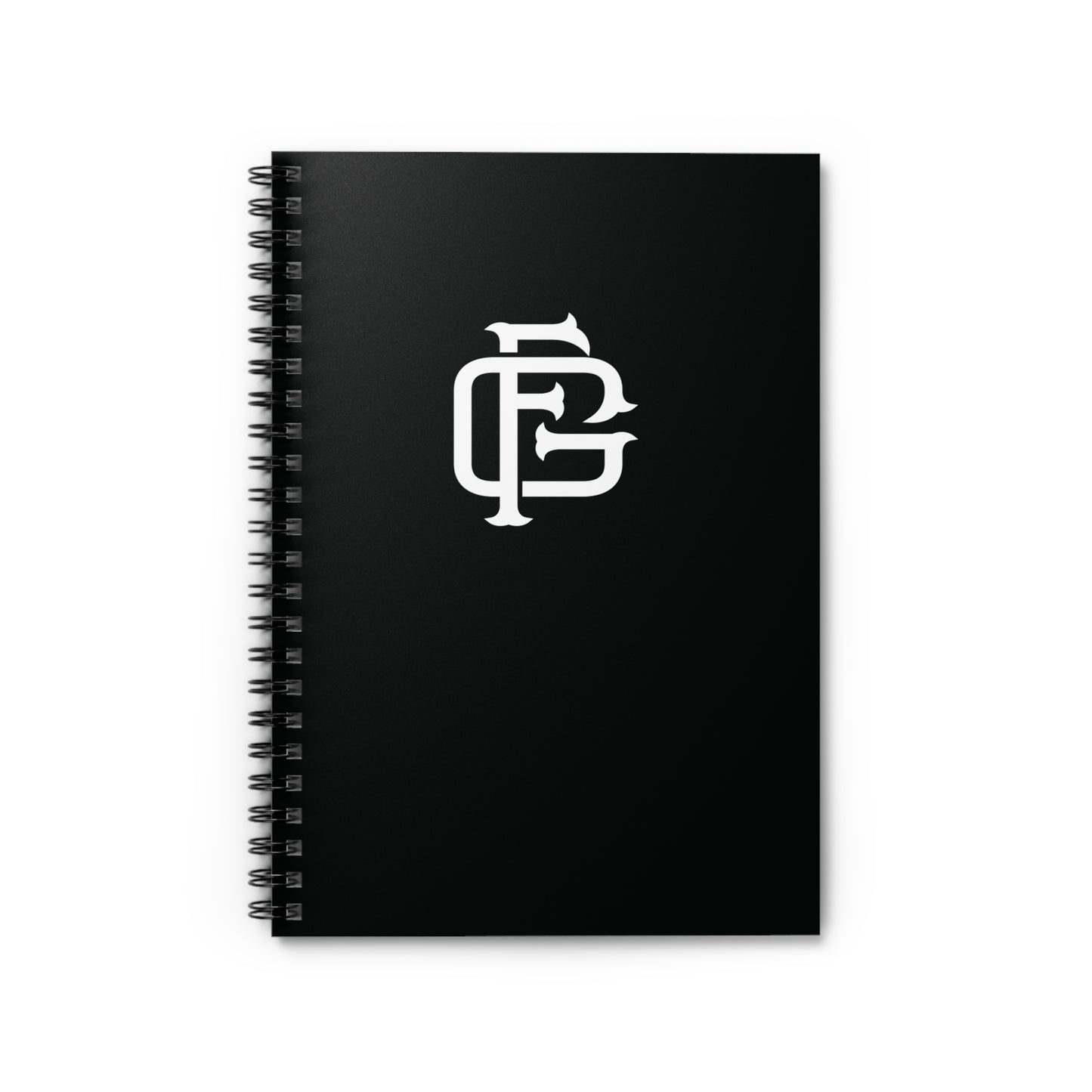 Fireground FG Monogram Spiral Notebook - Ruled Line