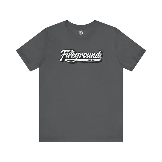 Fireground Freestyle Dark Background Short Sleeve Tee