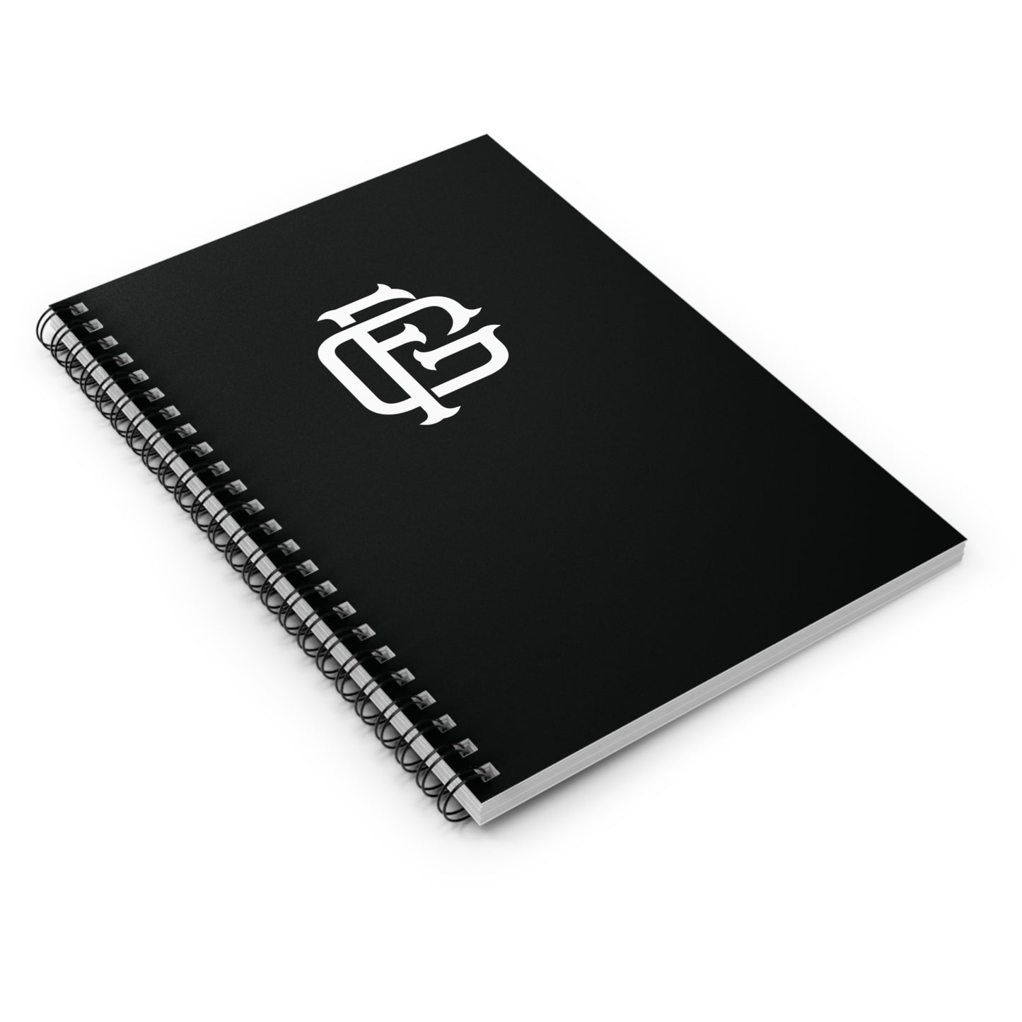 Fireground FG Monogram Spiral Notebook - Ruled Line