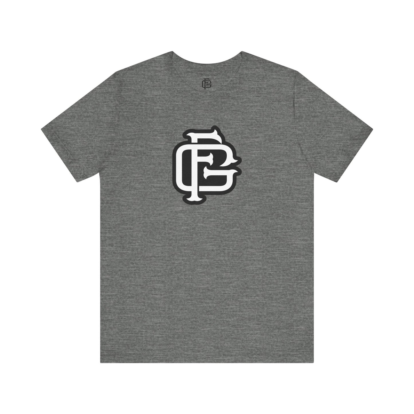 Fireground FG Monogram Center Dark Background Short Sleeve Tee