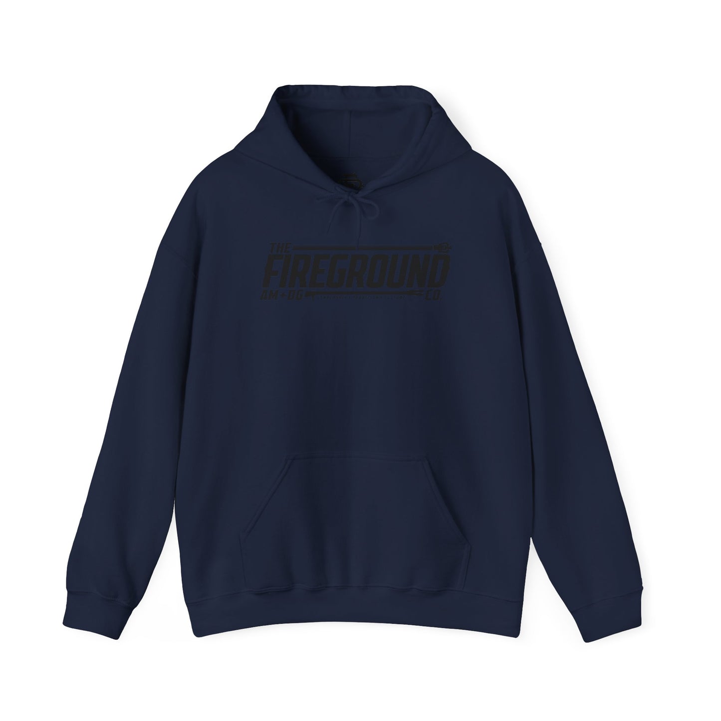 Fireground Banner Dark Hoodie