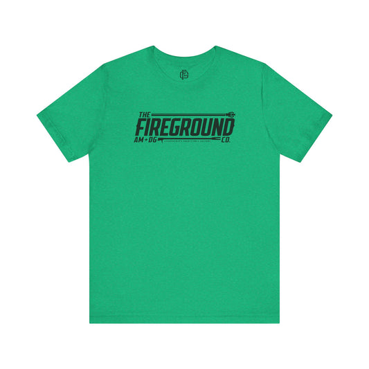 Fireground Banner Dark Short Sleeve Tee