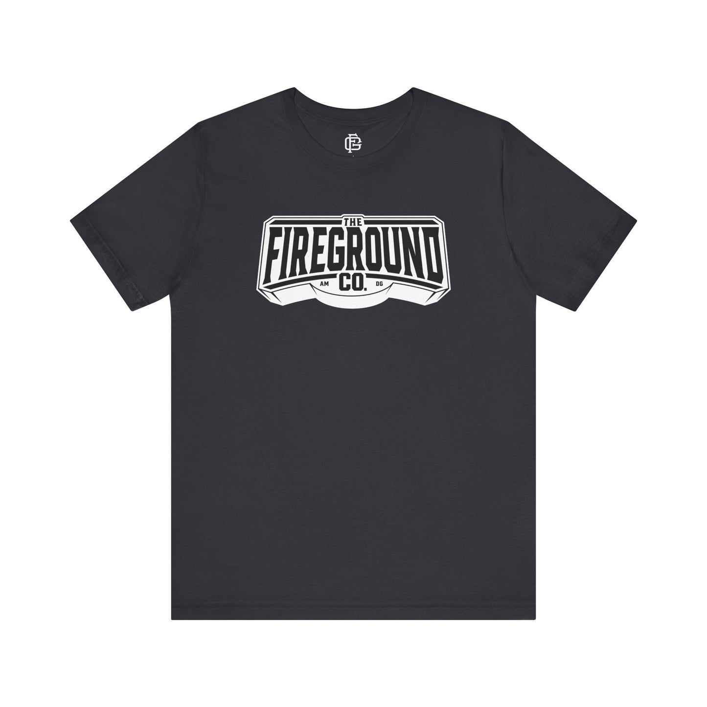 Fireground Title Light Background Short Sleeve Tee