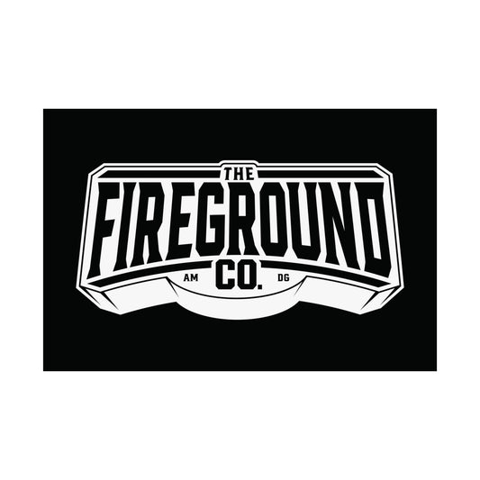 Fireground Title Light Background Poster