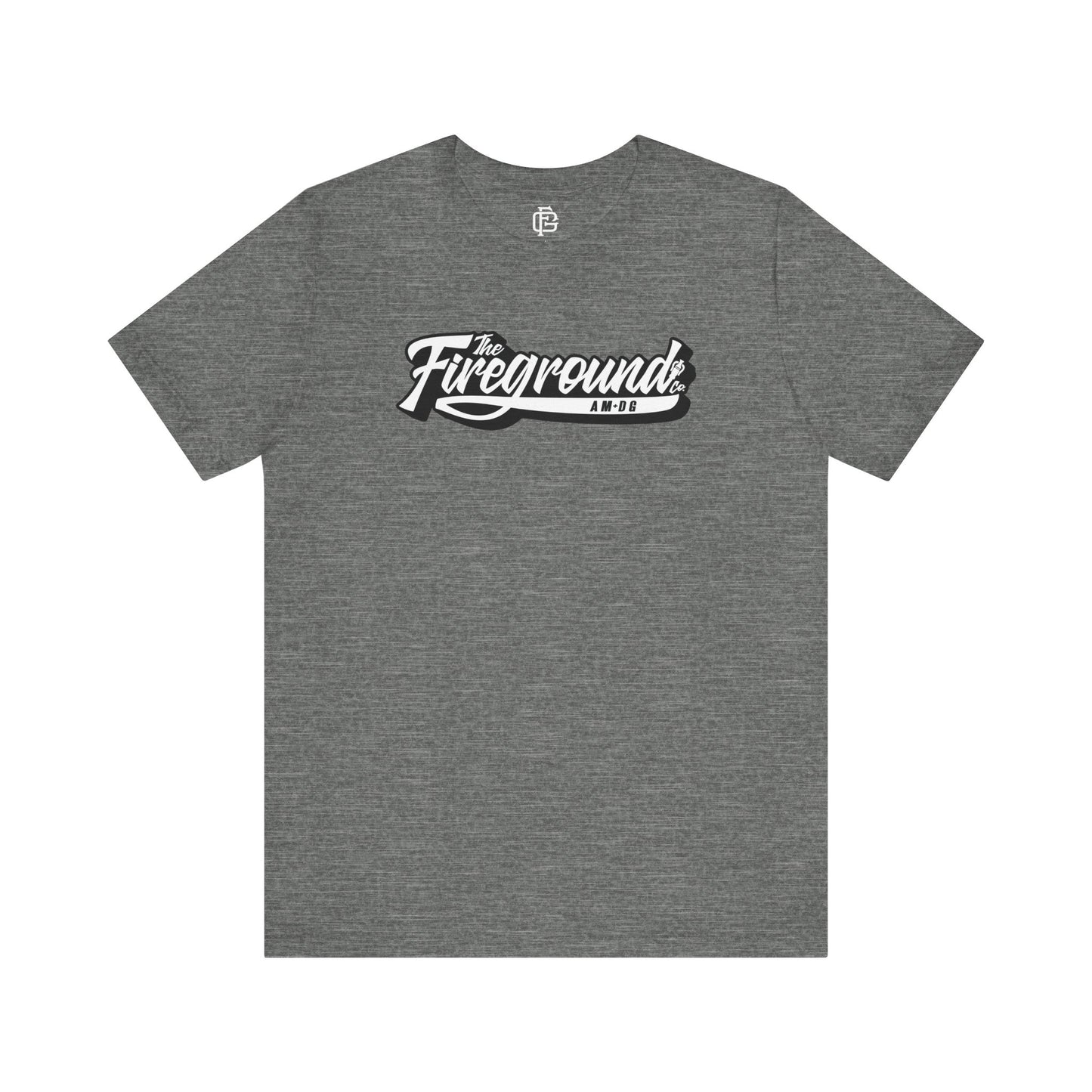 Fireground Freestyle Dark Background Short Sleeve Tee