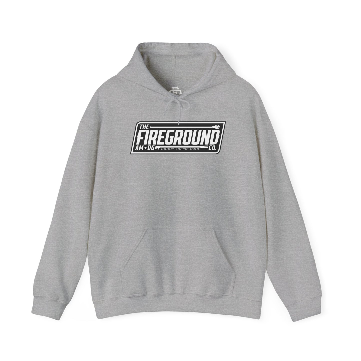 Fireground Banner Dark Background Hoodie