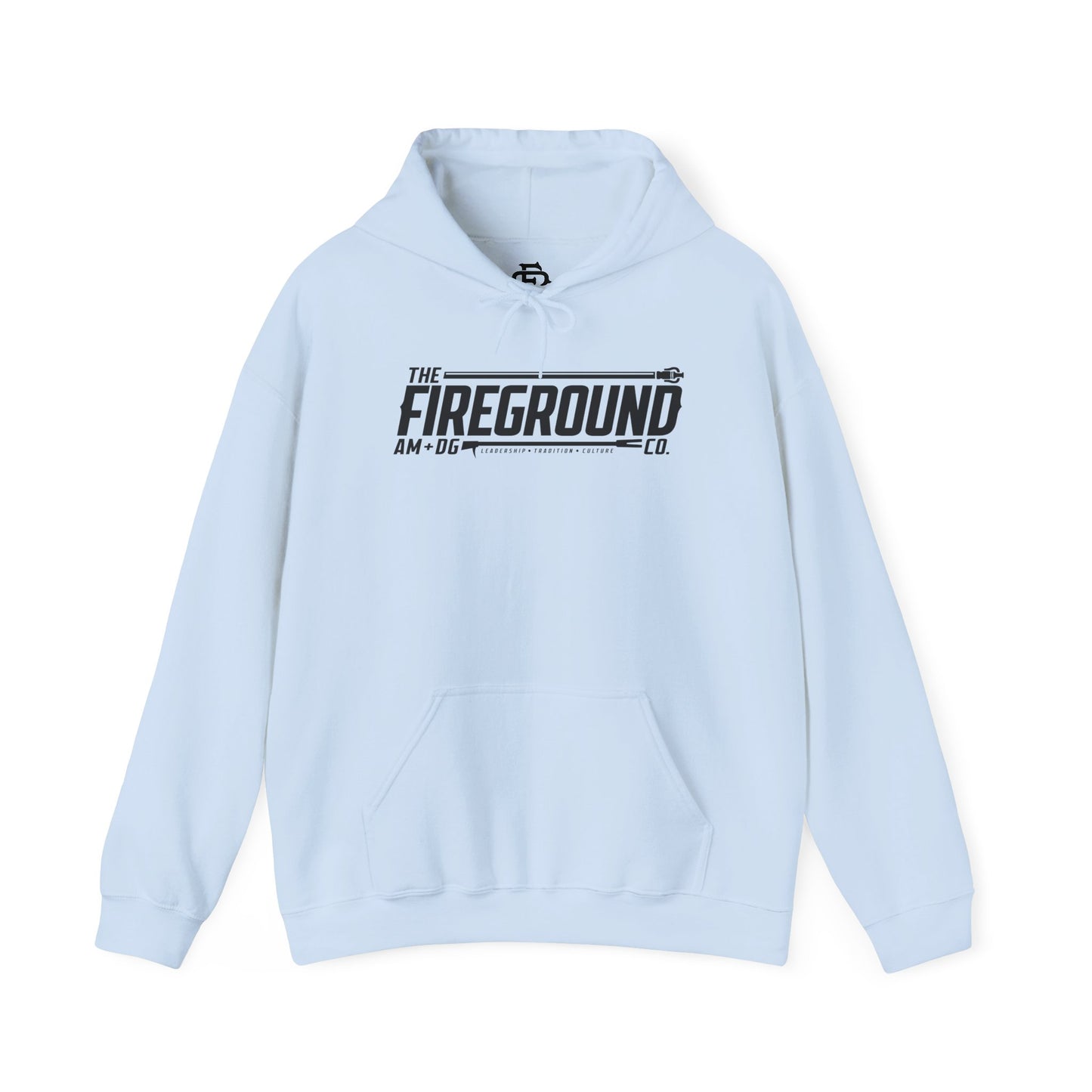 Fireground Banner Dark Hoodie