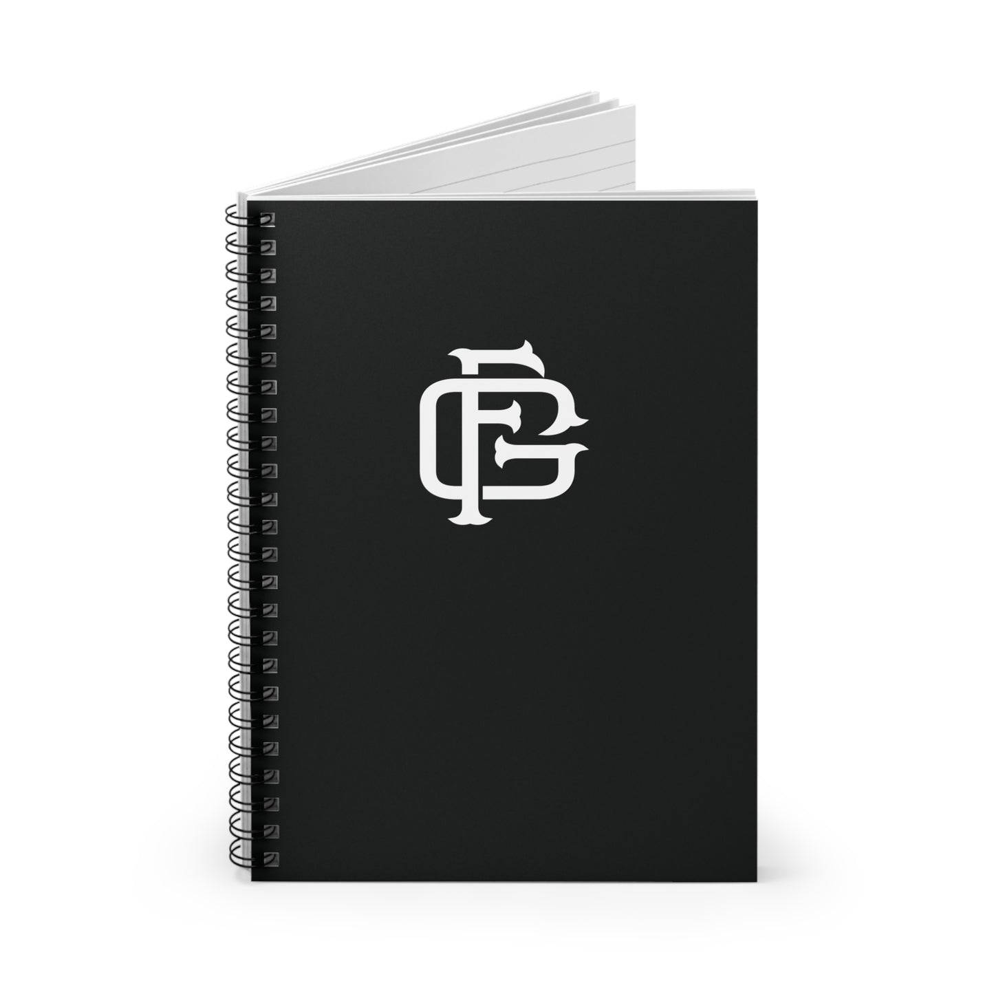 Fireground FG Monogram Spiral Notebook - Ruled Line