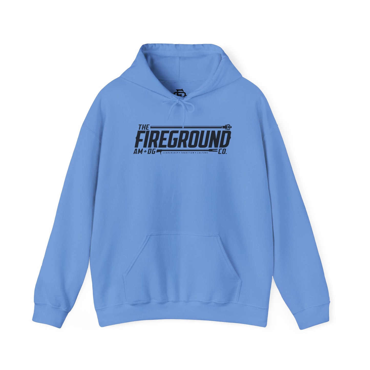 Fireground Banner Dark Hoodie