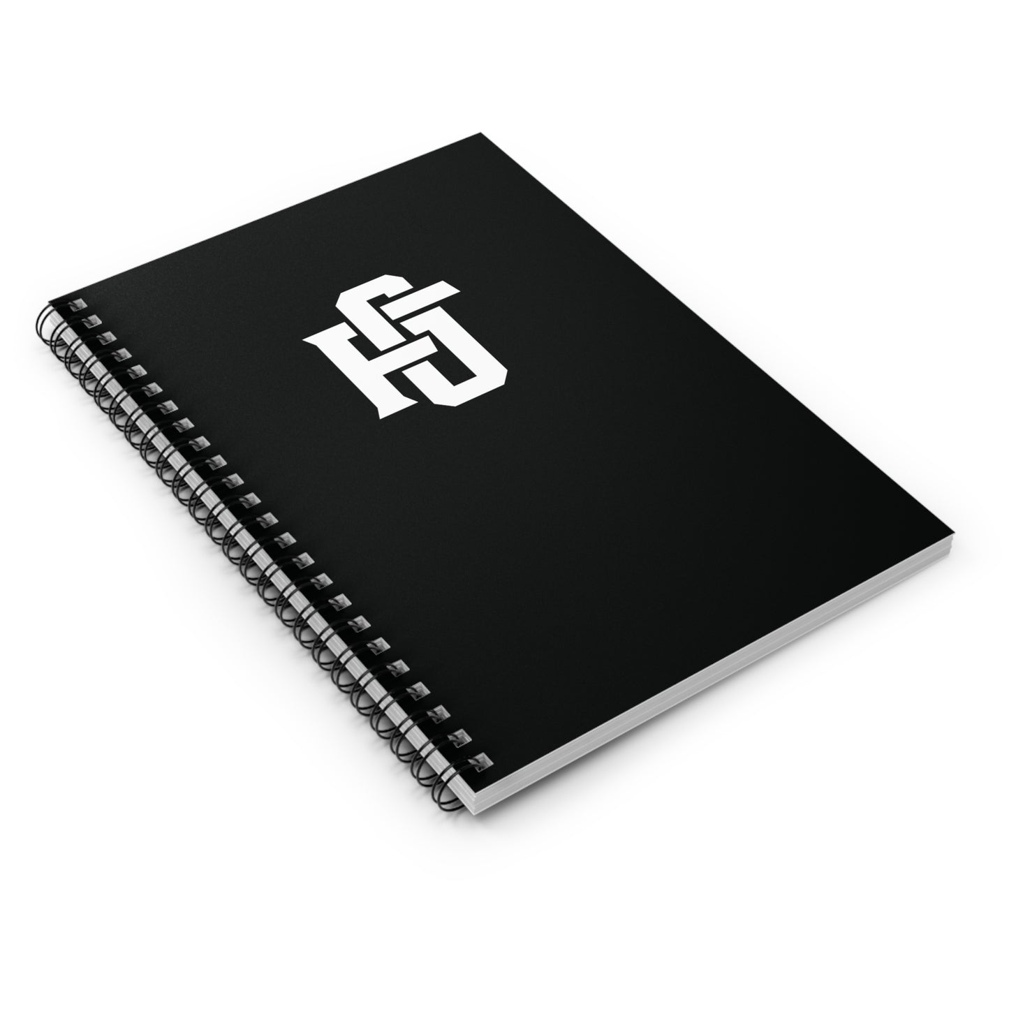 Fireground FG Alternate Monogram Spiral Notebook - Ruled Line