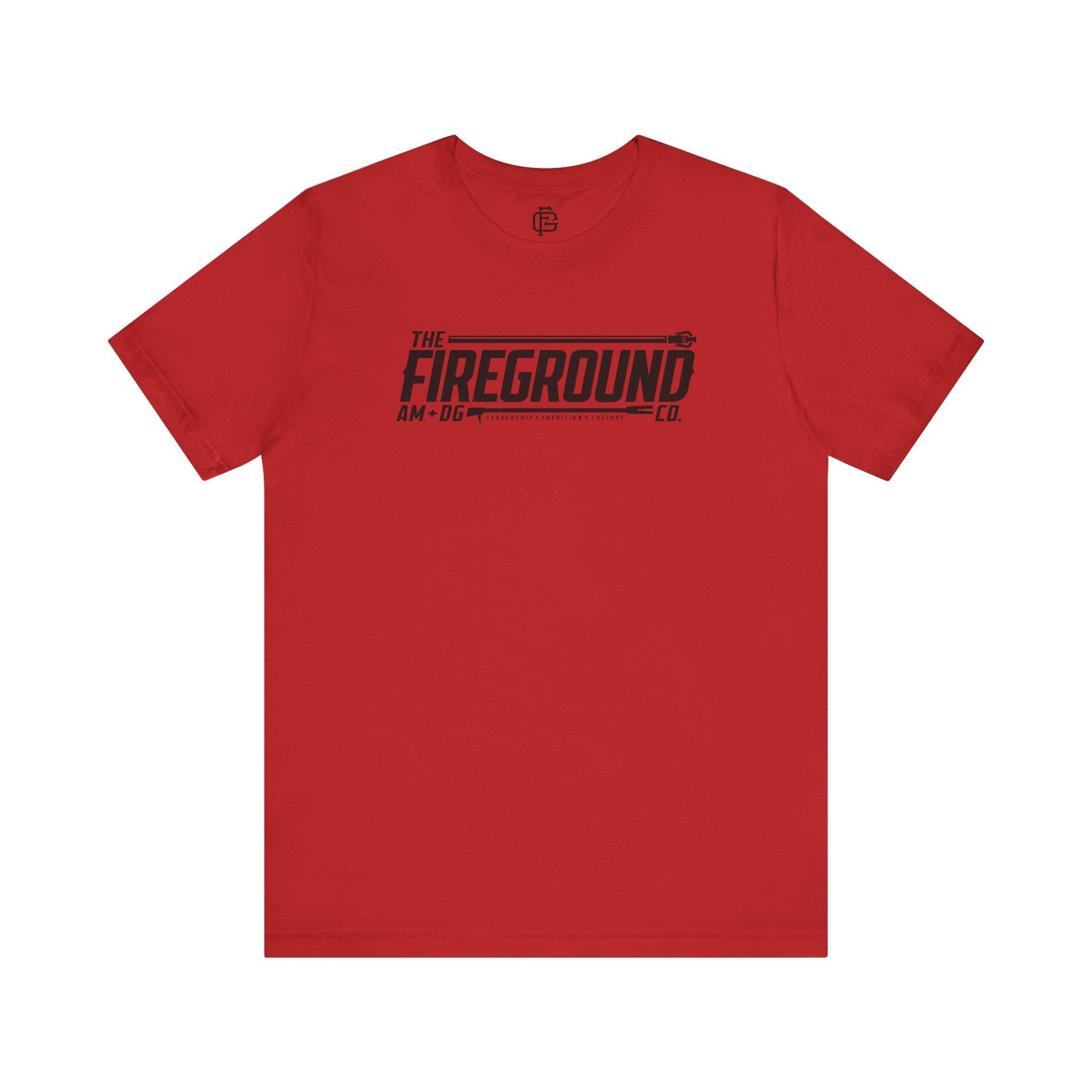 Fireground Banner Dark Short Sleeve Tee