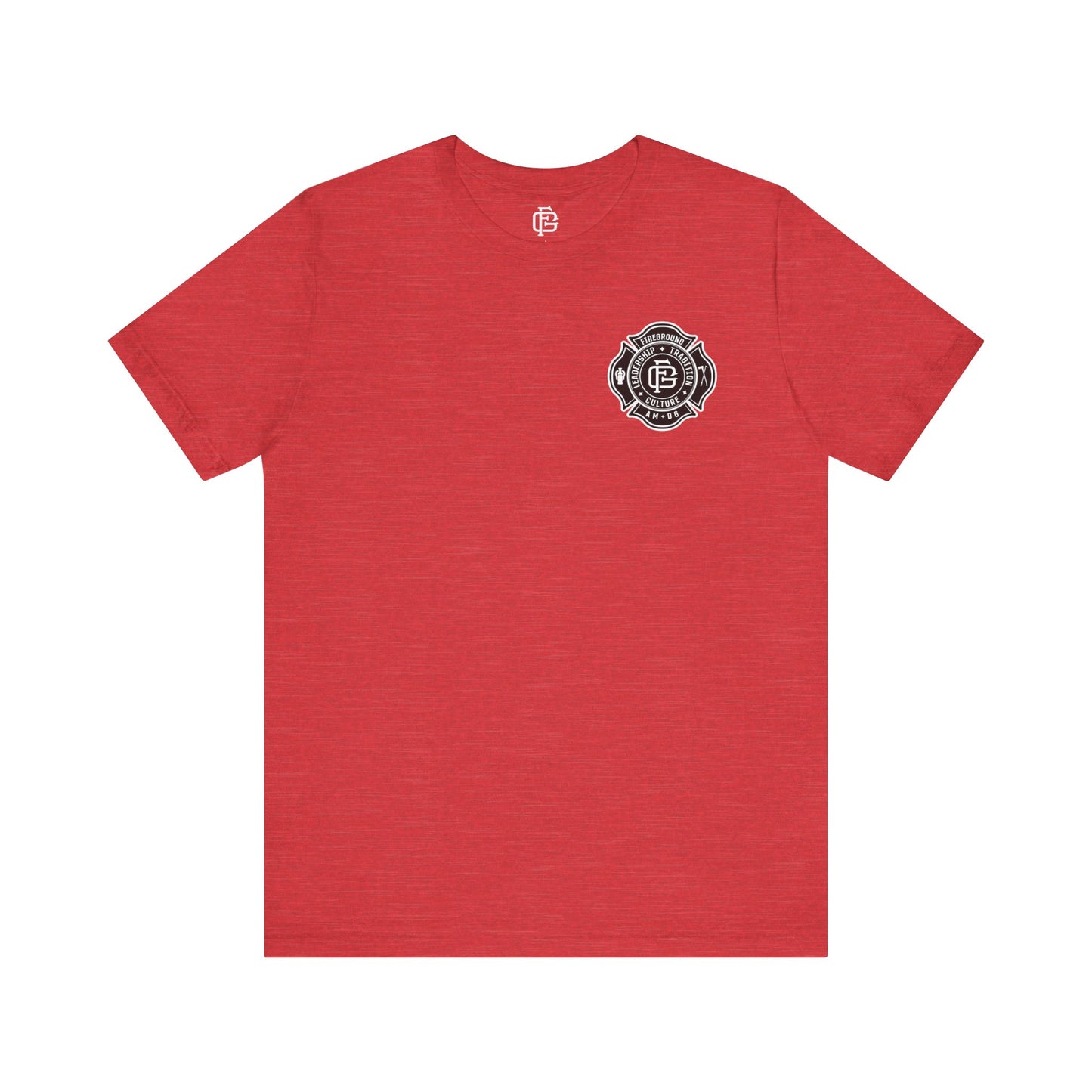 Fireground Maltese Cross Short Sleeve Tee