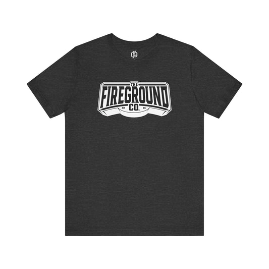 Fireground Title Light Background Short Sleeve Tee