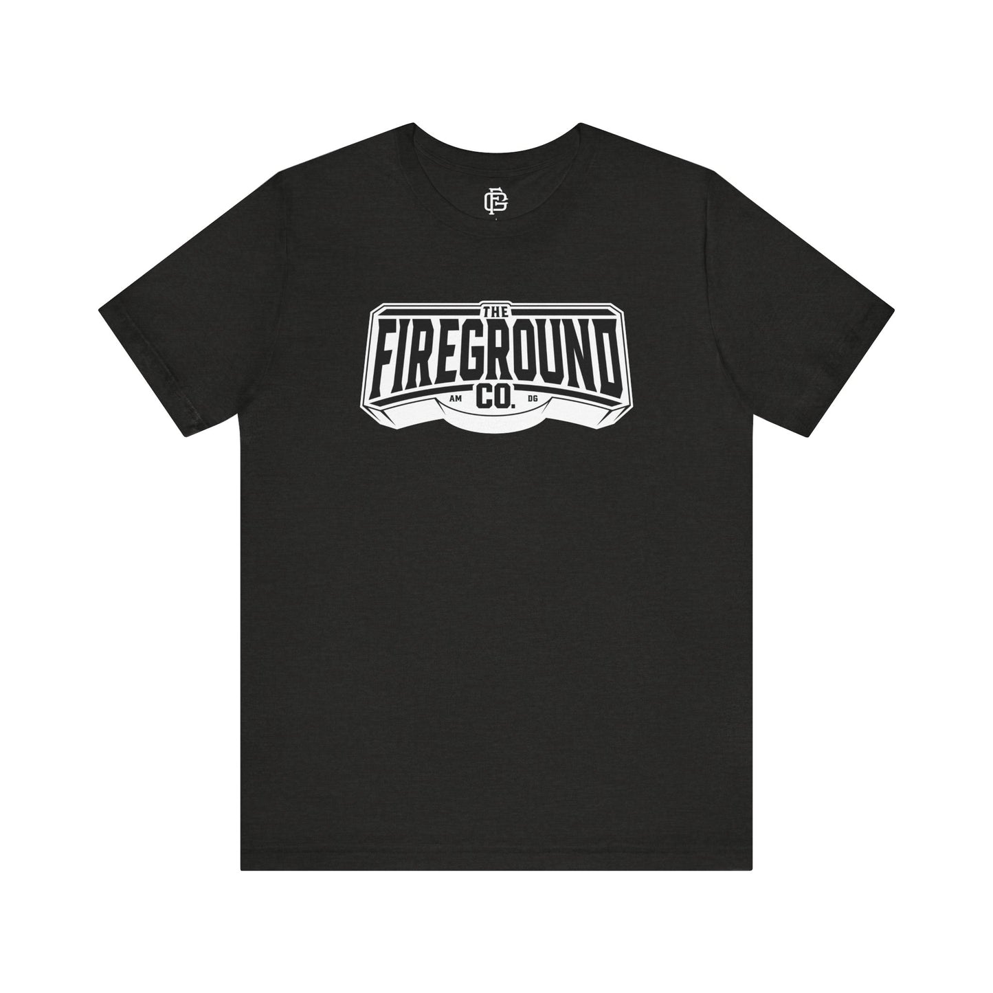 Fireground Title Light Background Short Sleeve Tee